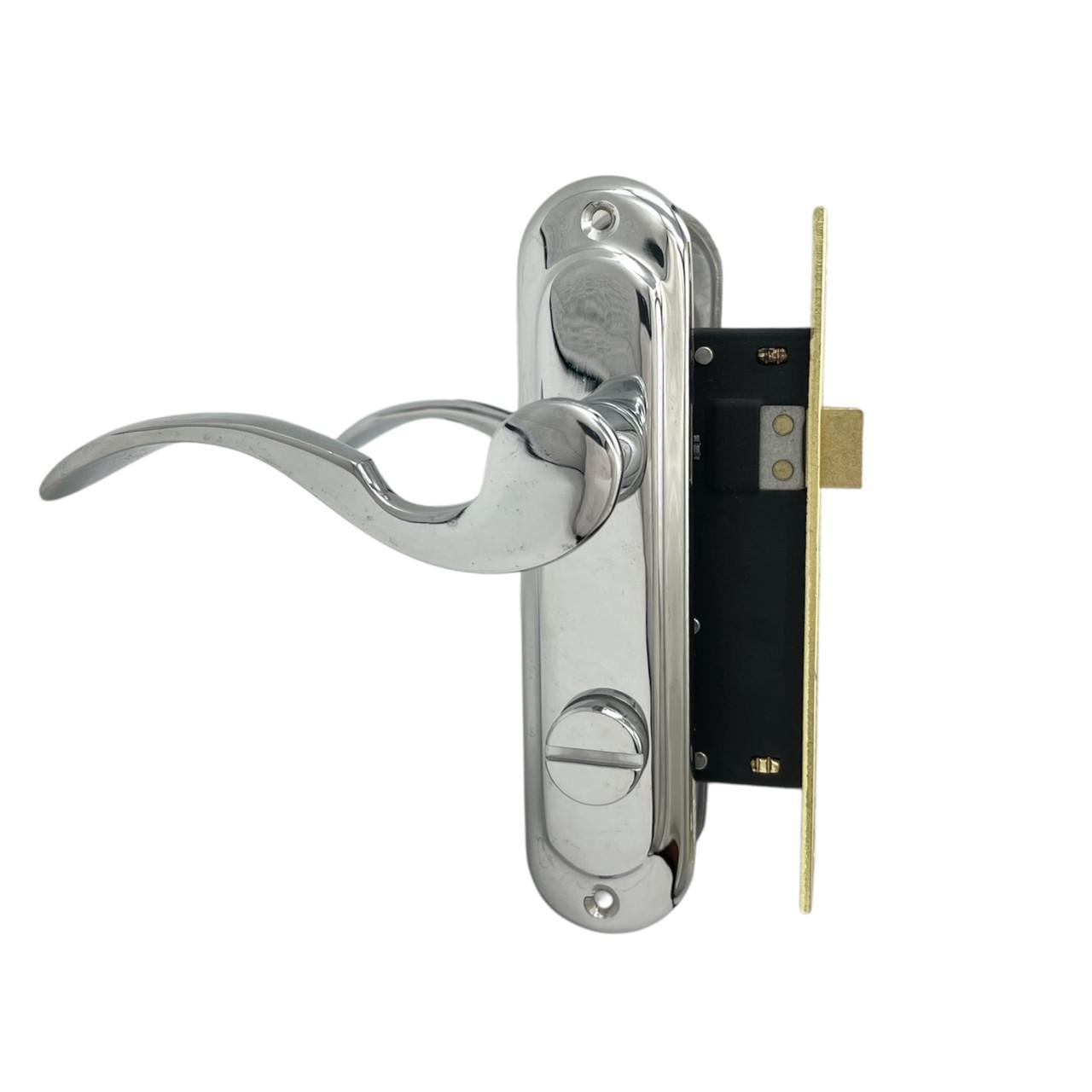 Замок з ручками Ozen Kirlangic WC 62 мм Krom (320046)