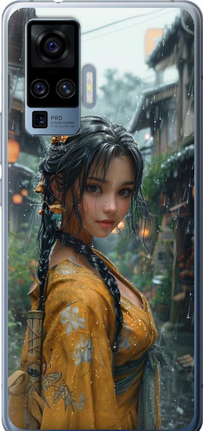 Чехол на Vivo X50 Pro Anime-girl (6133u-1956-42517)