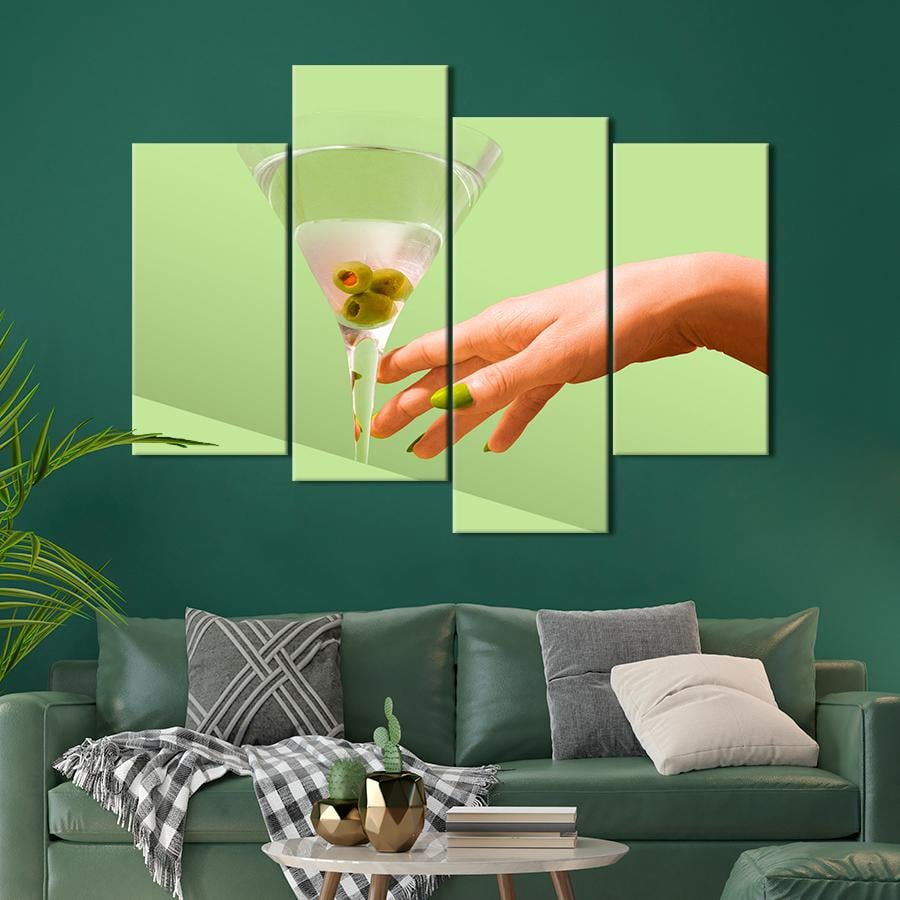 Настенний декор Мартини с оливками 149x106 см (A248-4)