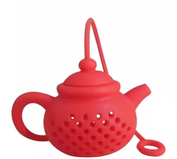 Ситечко для чая силиконовое Чайник 13,5х6х4 см (AN013070) Ситечко для чая силиконовое Чайник 13,5х6х4 см (AN013070)