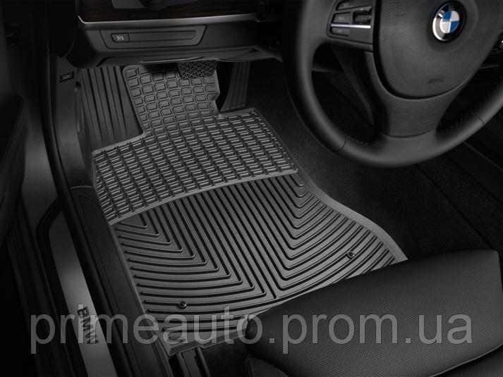Коврики автомобильные передние резиновые WeatherTech W135 BMW 7-Series/F01/F02 2010-2015 Черный (39556862)