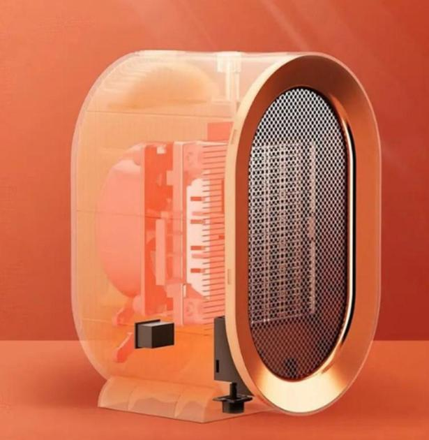 Обогреватель керамический настольный A-Plus 1200W РТС тепловентилятор, 2 режима - фото 5 Обогреватель керамический настольный A-Plus 1200W РТС тепловентилятор, 2 режима - фото 5