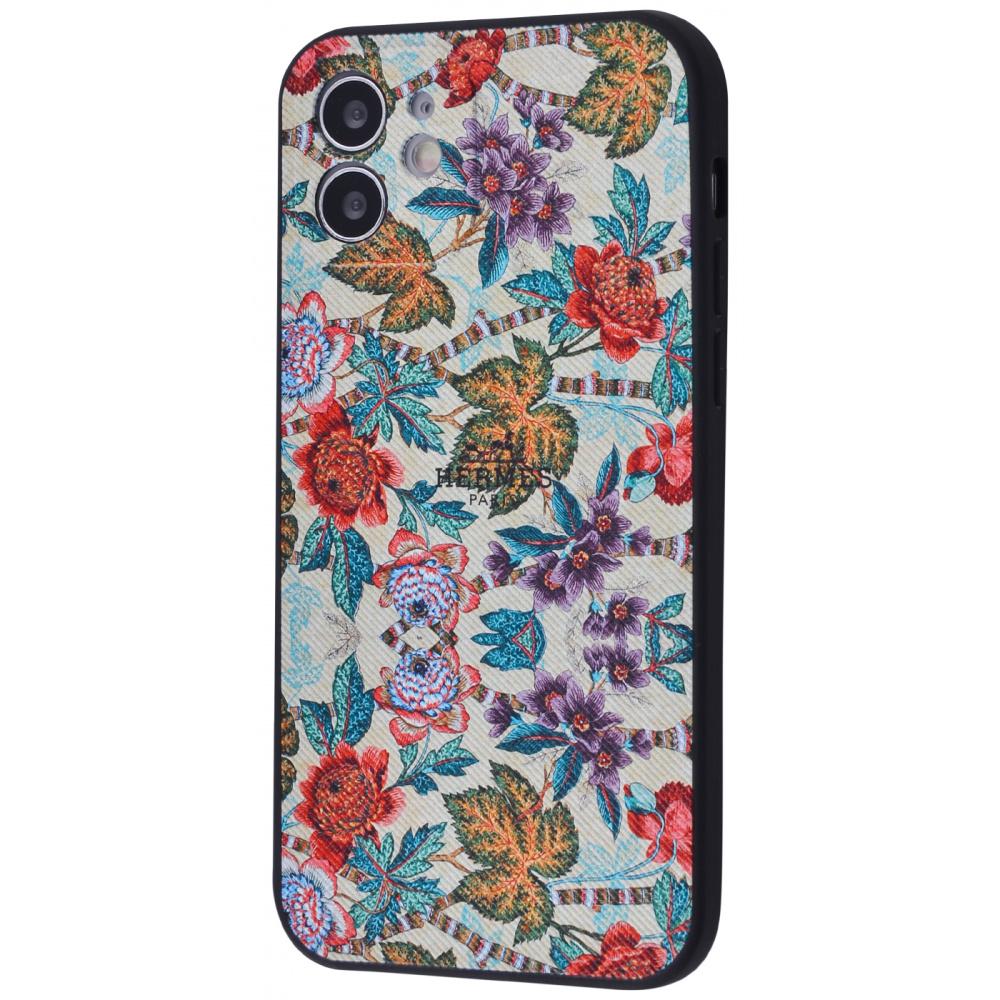 Чехол PRC Brand Picture case TPU для iPhone 12 Leaves с рисунком