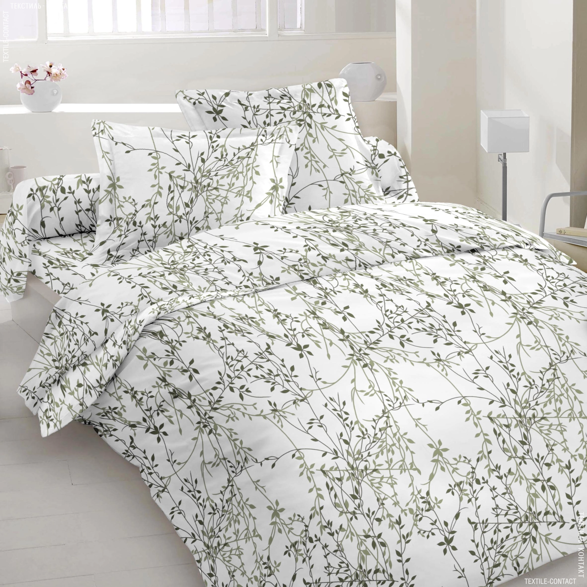 Комплект постельного белья Vital Textile Голд Люкс бязь полуторный 150х220 см (BL1.5-822)