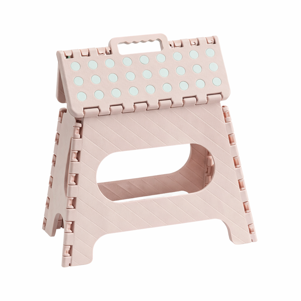 Табурет розкладний R94850-S 34х26,5х27 см Світло-рожевий (33087797)