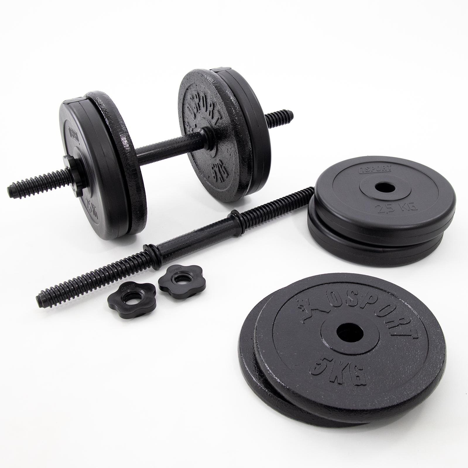 Гантелі набірні-розбірні з регульованою вагою OSPORT Mix 2 шт. по 15,5 кг (OF-0156) - фото 2