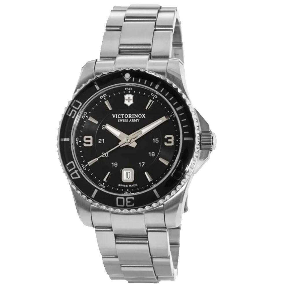 Наручний годинник чоловічий Victorinox Swiss Army Maverick кварцевий Silver (V241697) - фото 2 Наручний годинник чоловічий Victorinox Swiss Army Maverick кварцевий Silver (V241697) - фото 2