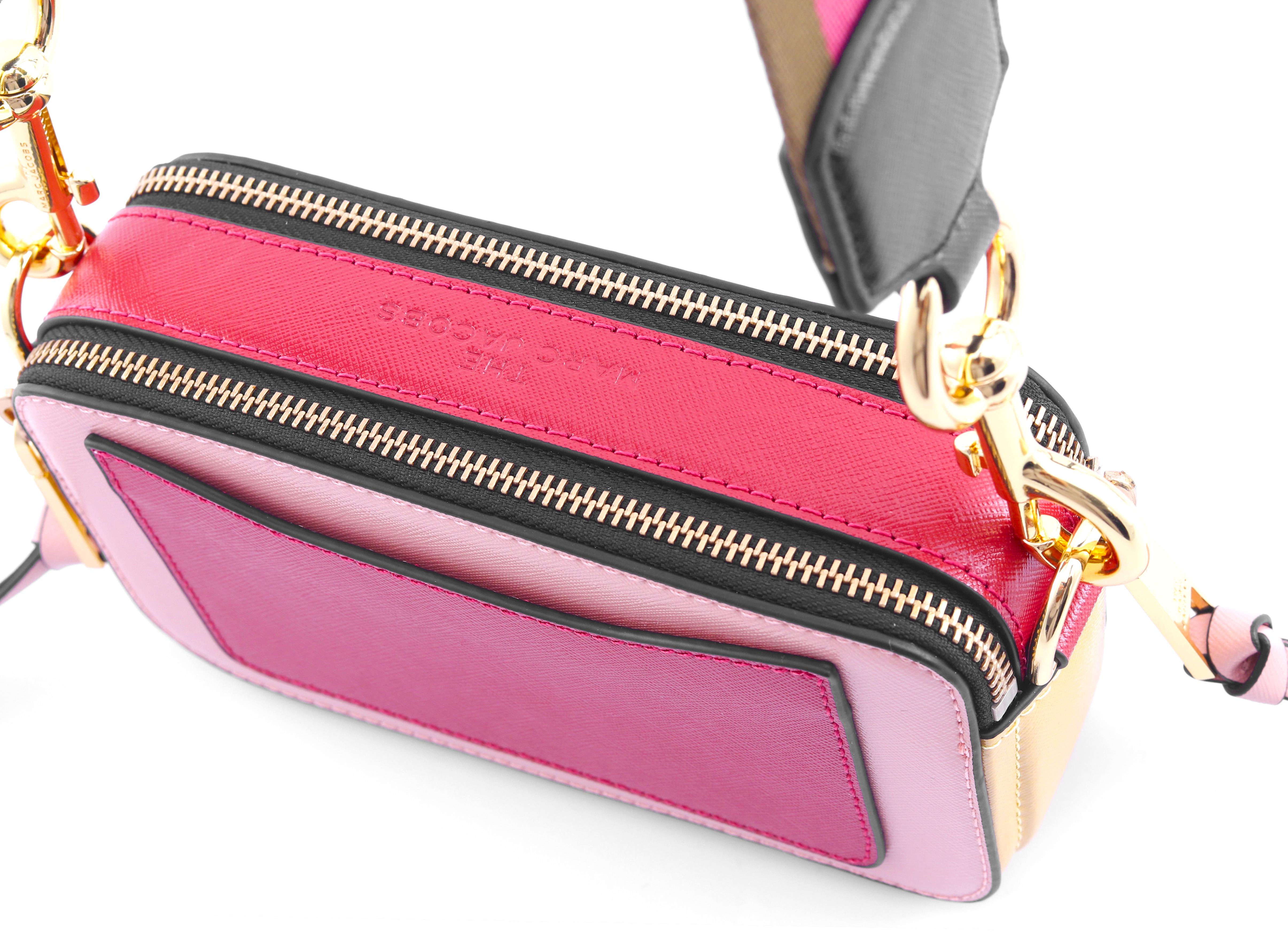 Сумка женская Marc Jacobs Snapshot Multi/Rose - фото 5