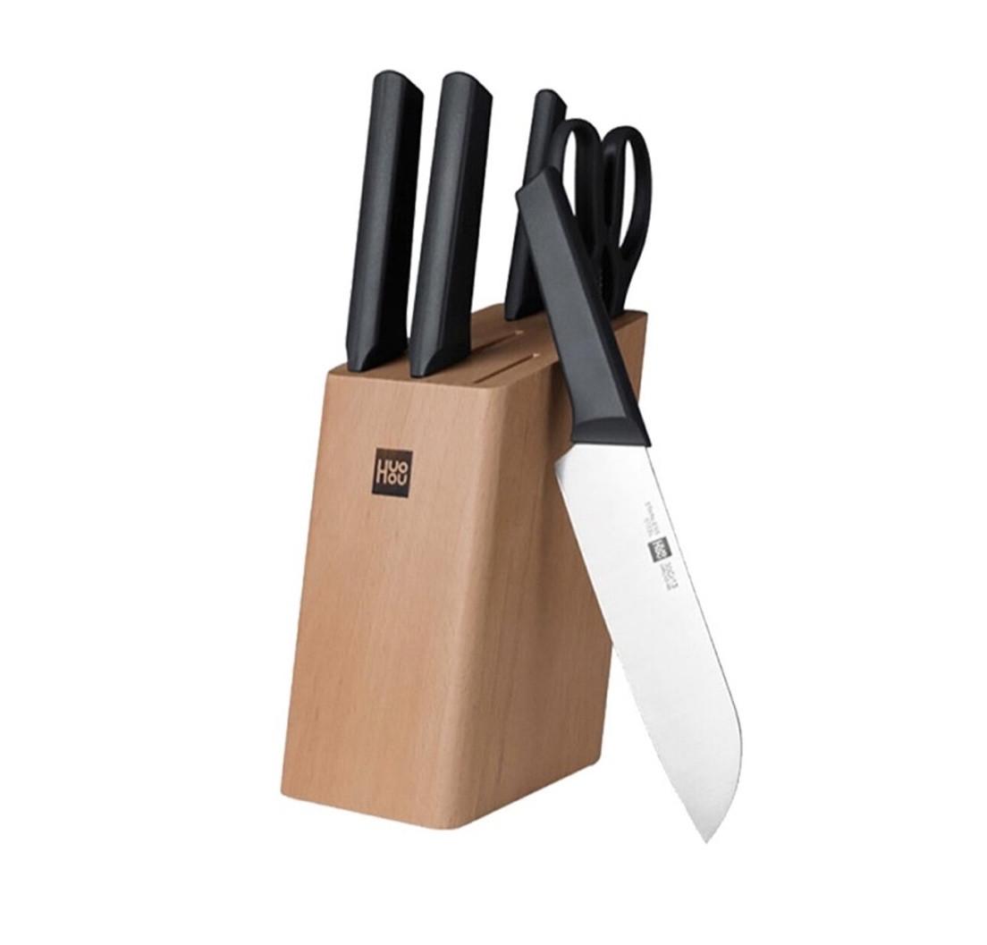 Набор ножей HUOHOU Hot Youth Set of 6 Stainless Steel Набор ножей HUOHOU Hot Youth Set of 6 Stainless Steel