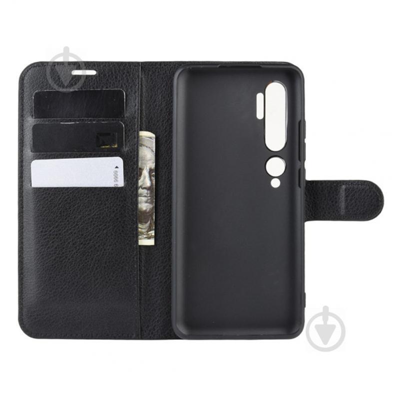 Чехол-книжка Litchie Wallet для Xiaomi Mi Note 10 / Mi Note 10 Pro / CC9 Pro Black (hub_lGVH29133) - фото 4