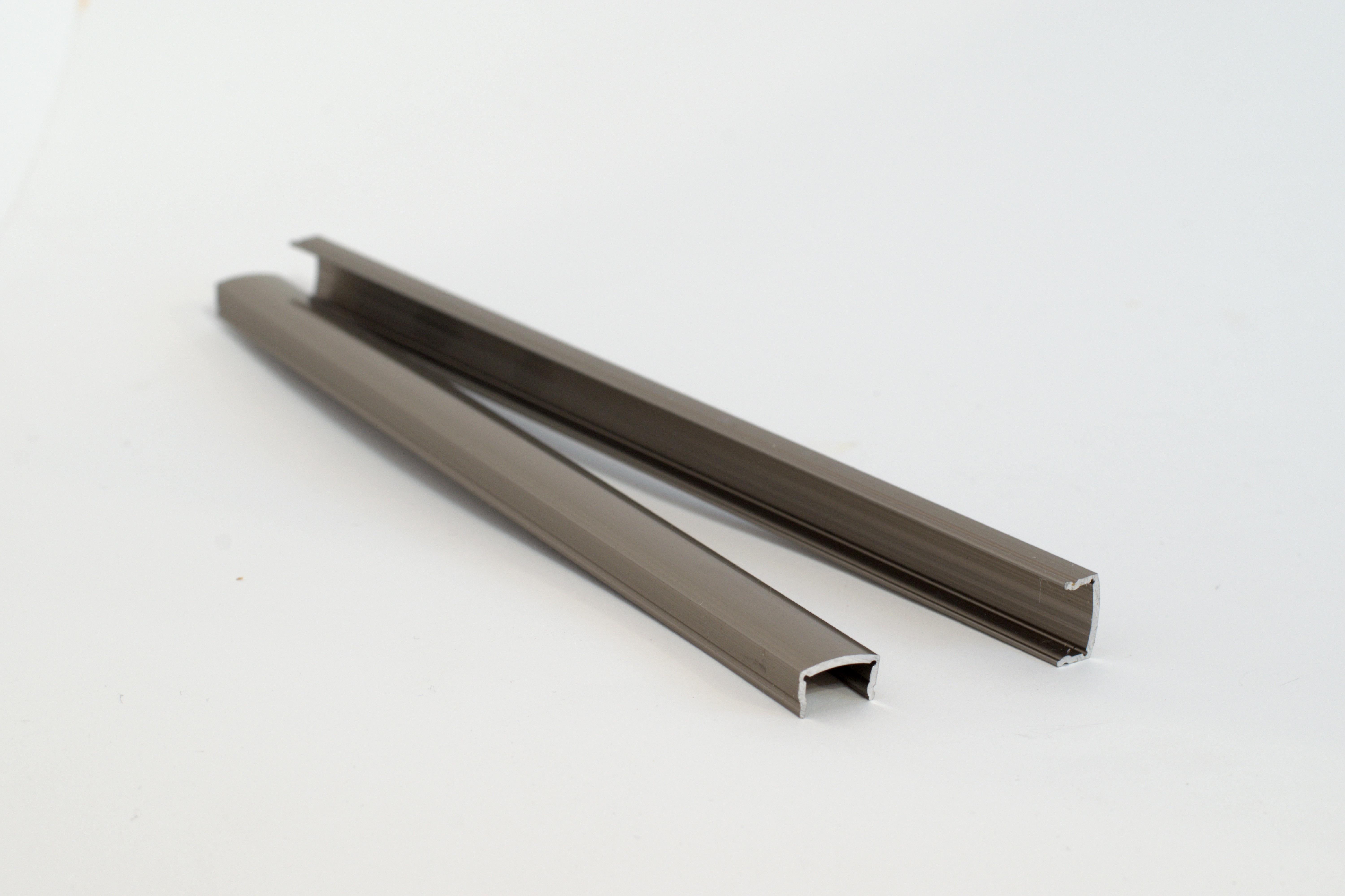 Штапік стійки до алюмінієвих поручнів тип коло Шампань 1 пог. м (10105ш)