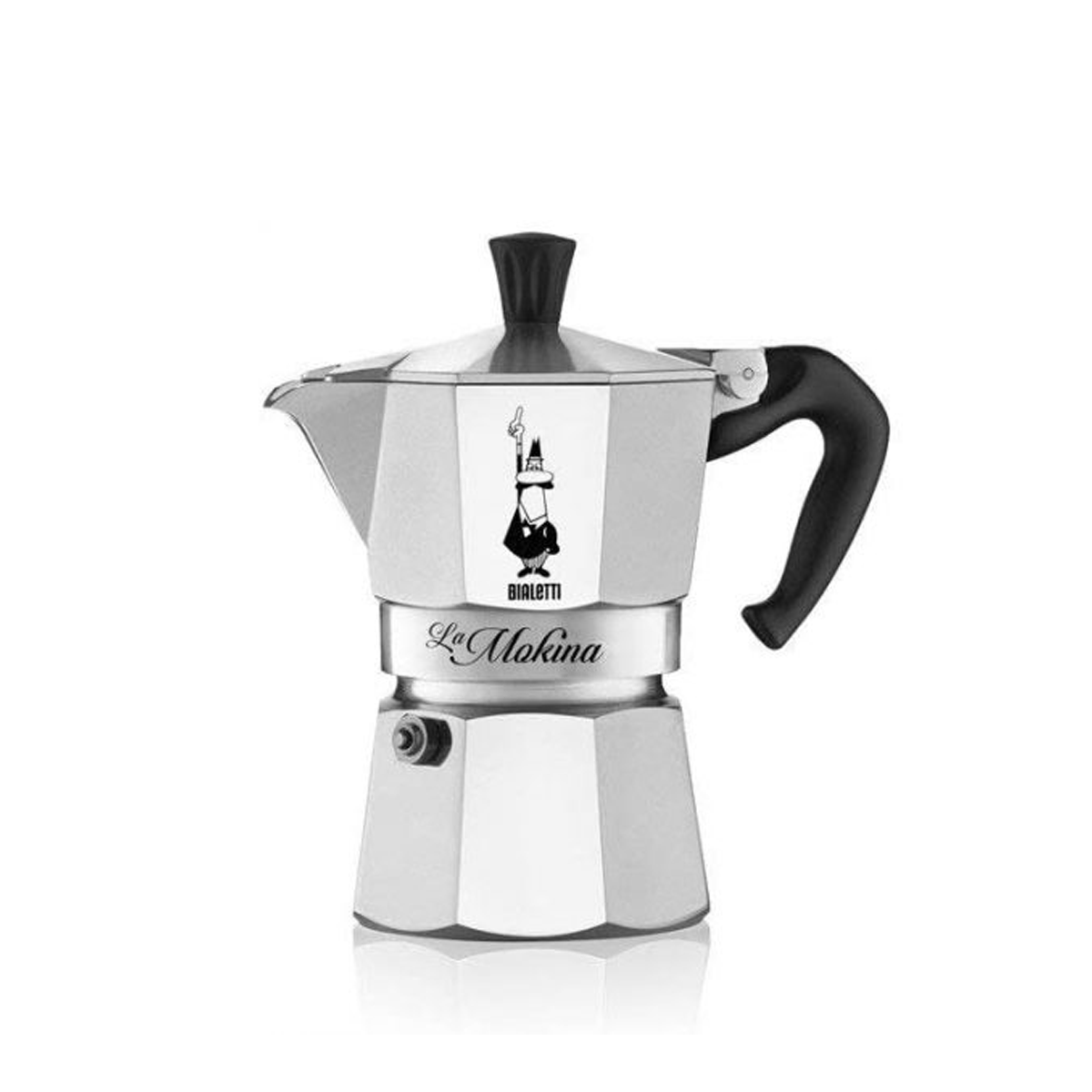 Кофеварка гейзерная Bialetti LA MOKINA 1/2 TZ 40 мл - фото 1