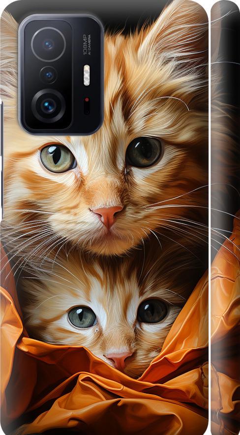 Чохол на Xiaomi 11T Pro Котики 2 (5664m-2552-42517)
