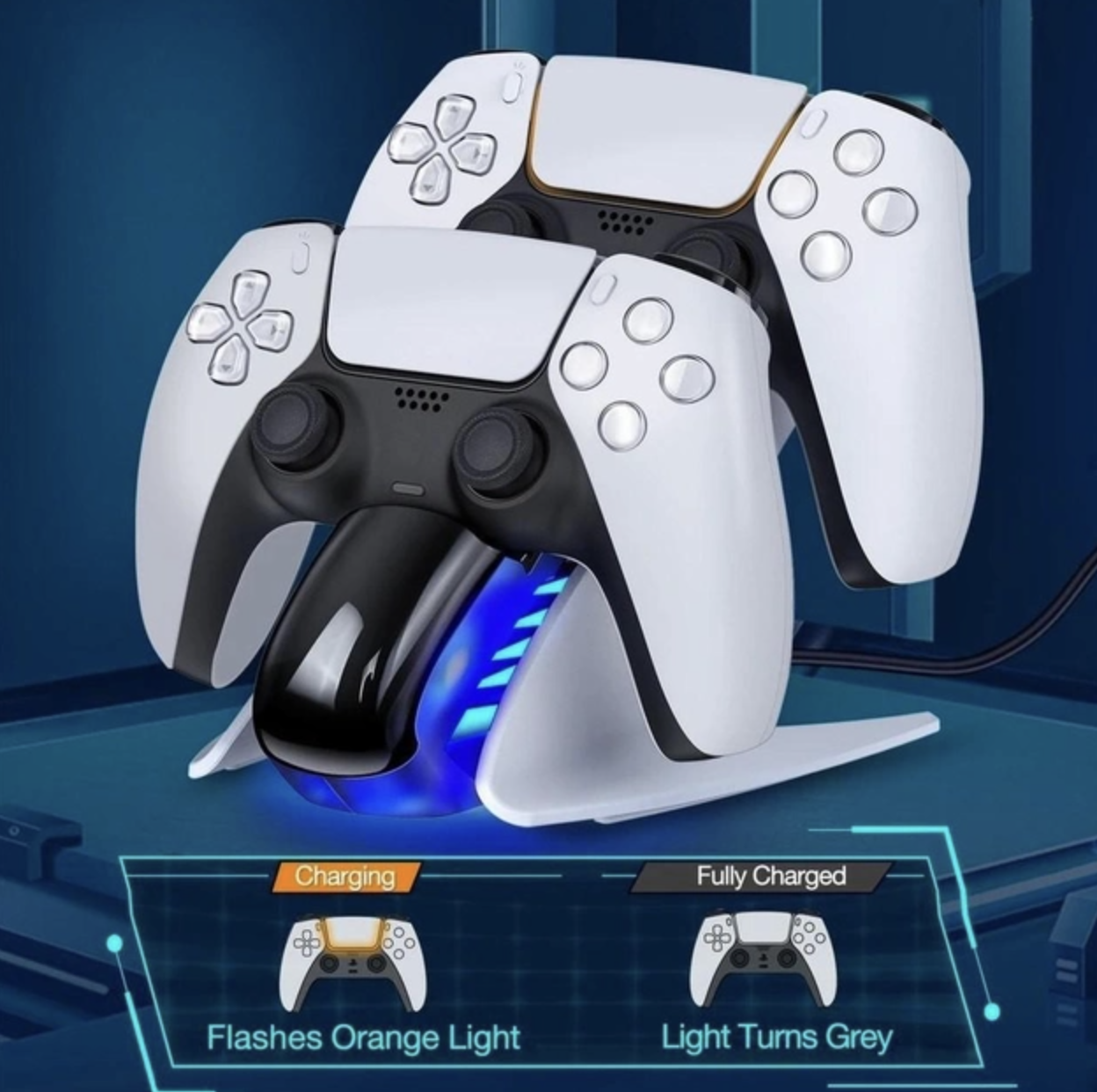 ᐉ Зарядка для джойстика PS 5 Dobe для PlayStation 5 PS 5 DualSense ...
