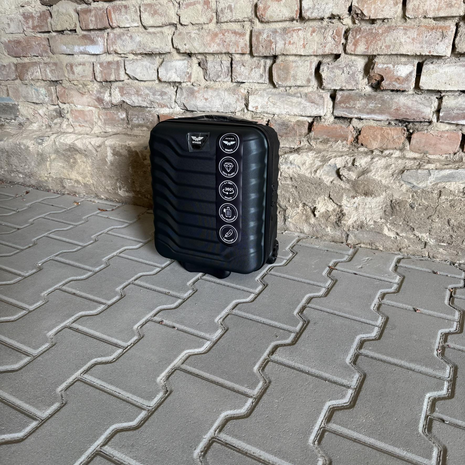 Мини-чемодан Wings PEA01 дорожный XXS Зеленый (26557787) - фото 4 Мини-чемодан Wings PEA01 дорожный XXS Зеленый (26557787) - фото 4