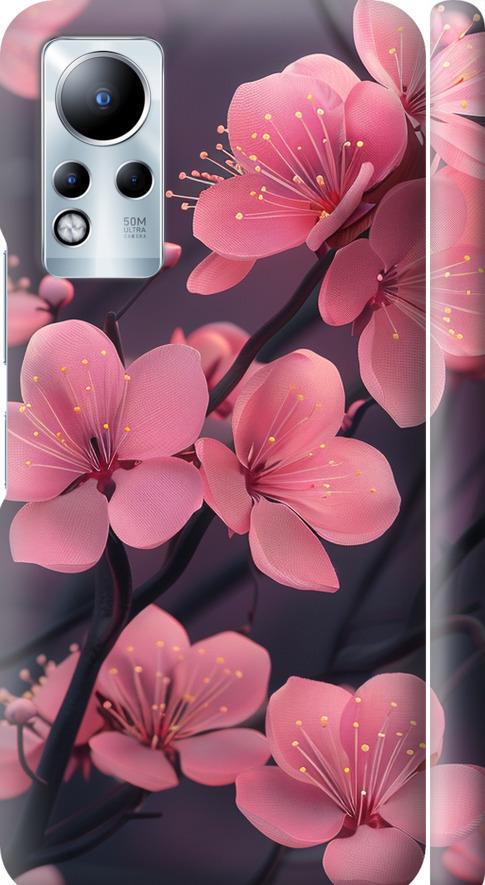 Чехол на Infinix Note 12 Пурпурная сакура (6075m-2927-42517) Чехол на Infinix Note 12 Пурпурная сакура (6075m-2927-42517)