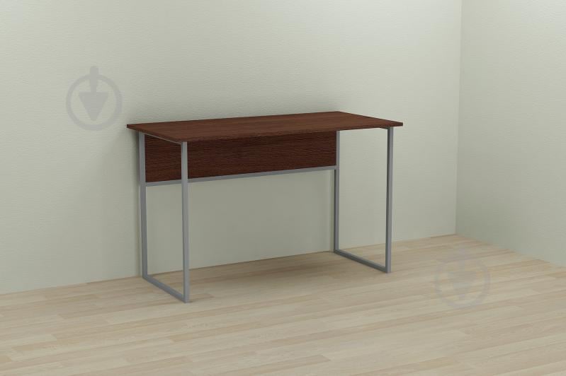 Комп'ютерний стіл Ferrum-decor Коді 75x140x60 сірий ДСП Венге 16мм