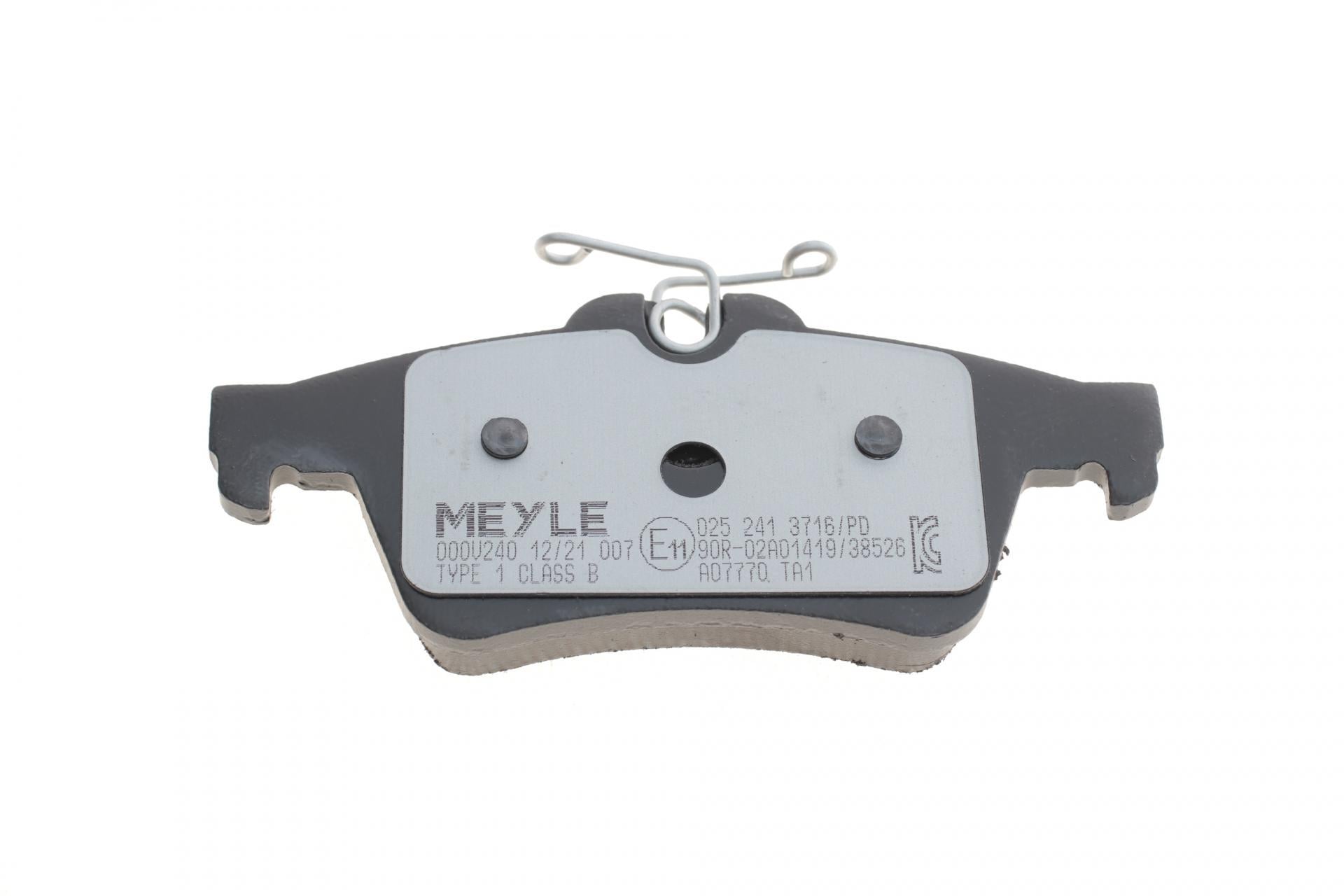 Колодки тормозные задние Ford Connect 02-025 241 3716/PD MEYLE