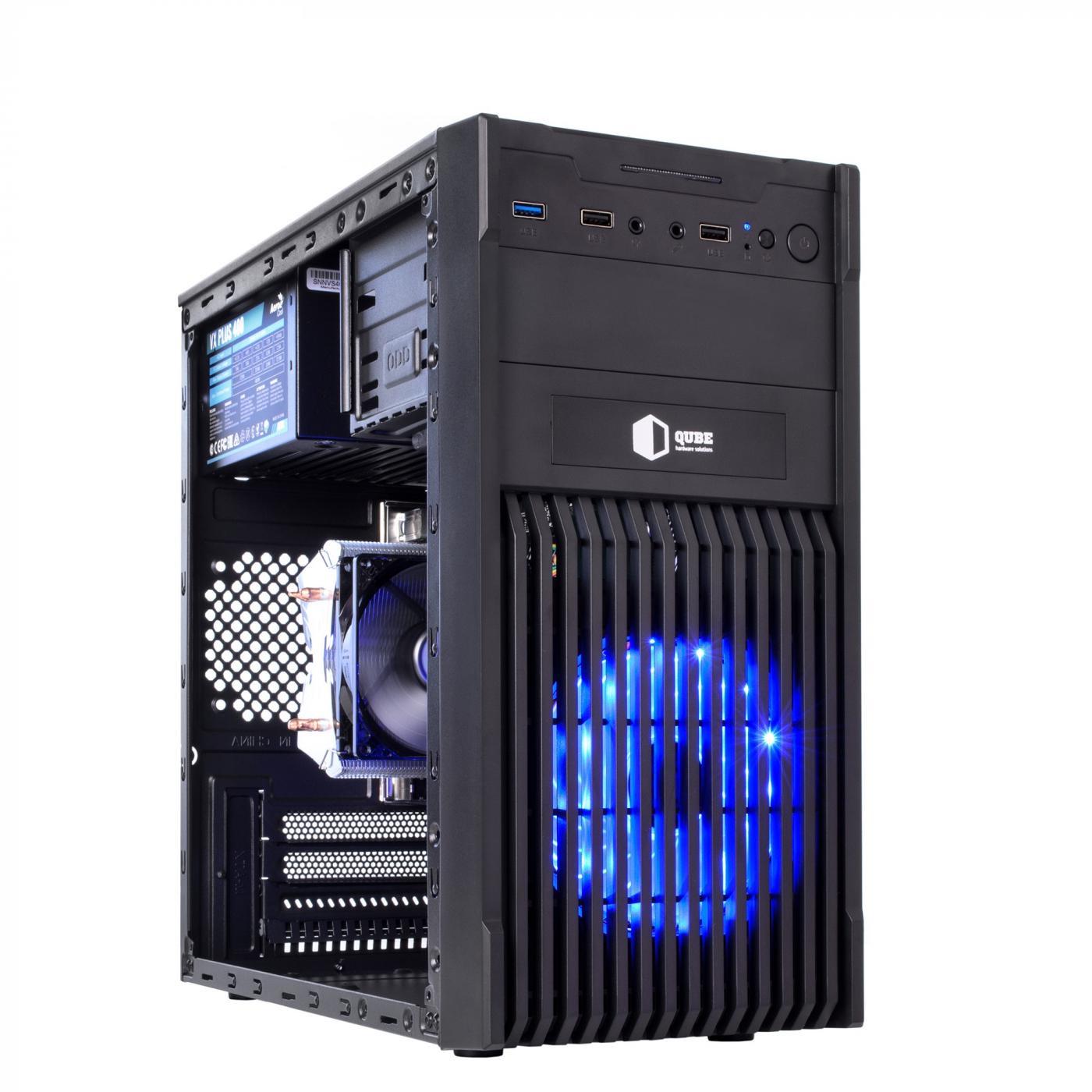 Системный блок QUBE игровой QB Ryzen 5 3600 RX 550 4 GB 161