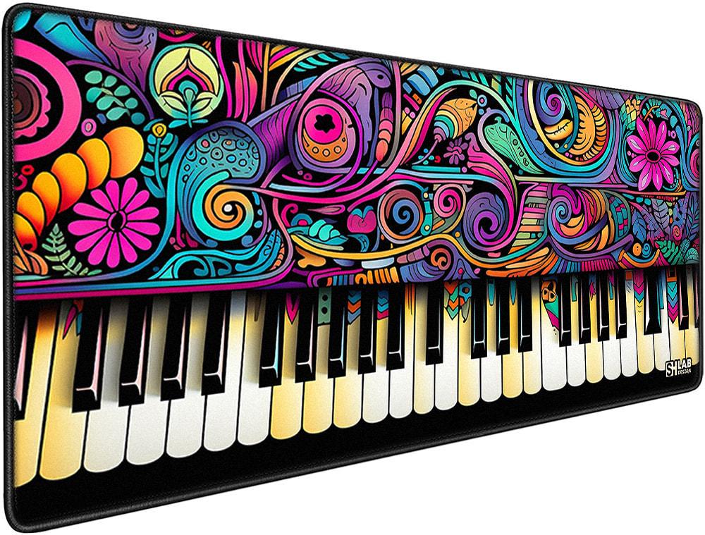 Коврик для мышки SHLab Flower Keyboard SHM-573 70х30 см (36603)