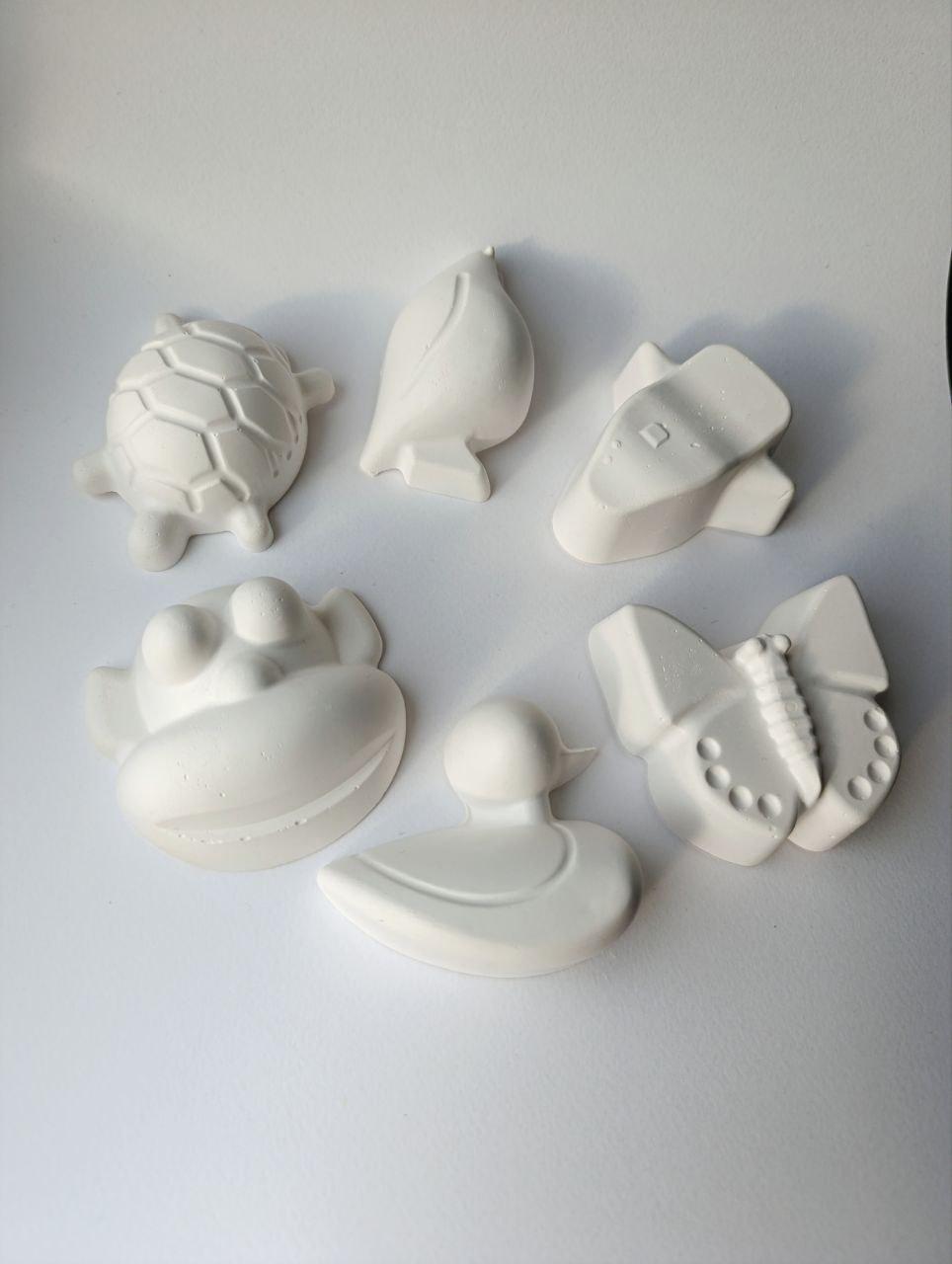 Набір 3D розмальовки гіпсові Ферма 6 шт. - фото 2