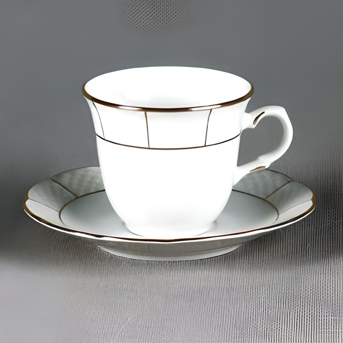 Набор чашек с блюдцами Thun menuet 12 пр./6 п. (00000000105)