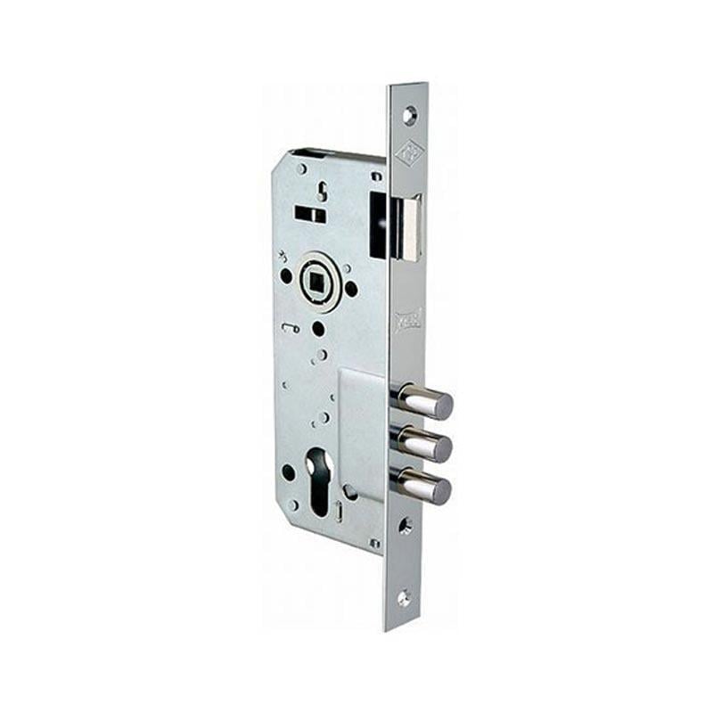 Корпус замка Kale Kilit 2000 w\b Никель без накладки и встречной планки техупаковка (2000N-tech)