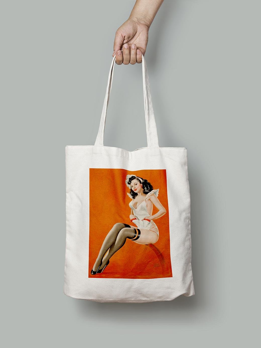 Эко-сумка Секси буфетчица. Питер Дрибен шопер (pin_up0030020_Bag)