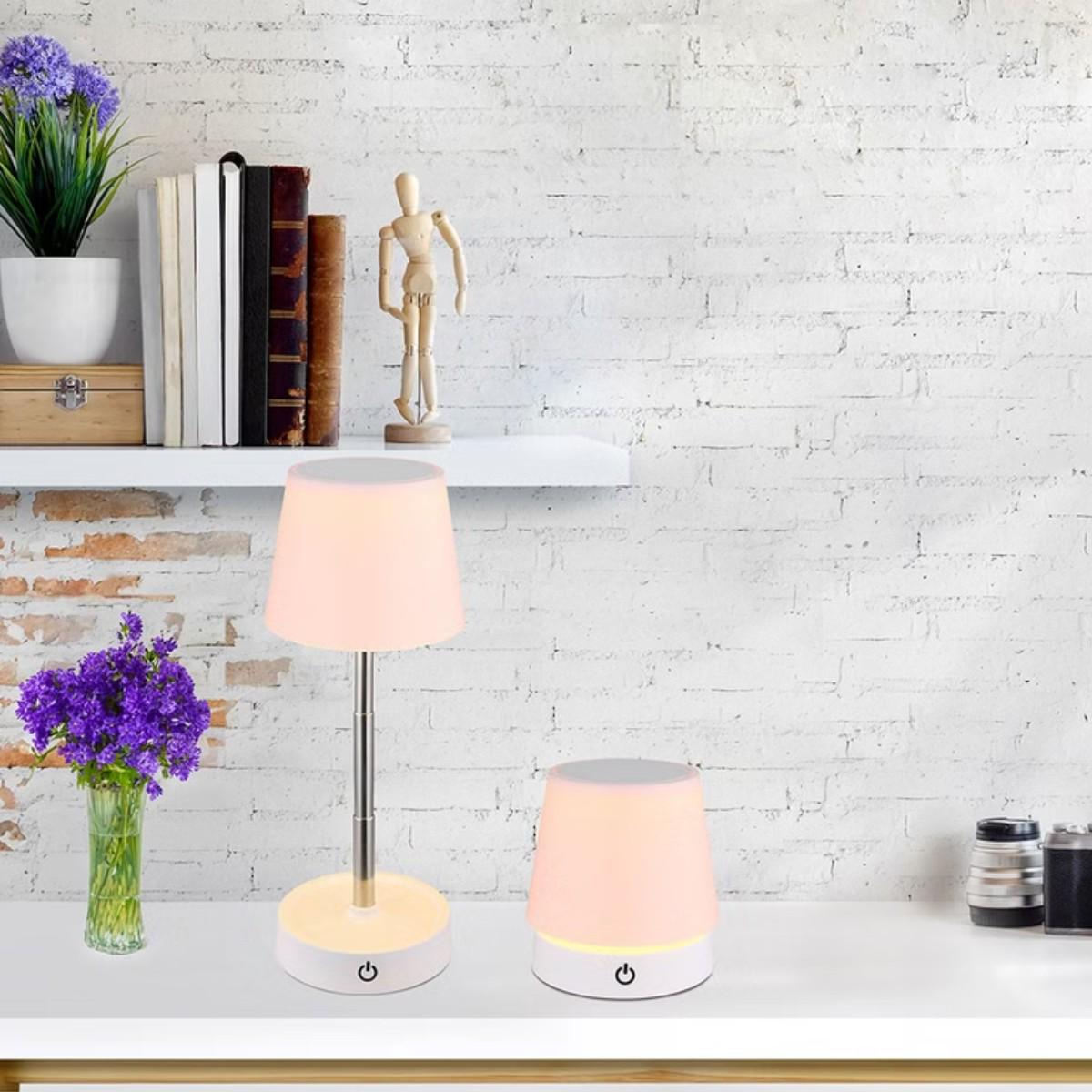 Настольная лампа сенсорная Table Lamp светодиодная на аккумуляторе с регулировкой 11-28 см (HY 8816) - фото 6 Настольная лампа сенсорная Table Lamp светодиодная на аккумуляторе с регулировкой 11-28 см (HY 8816) - фото 6