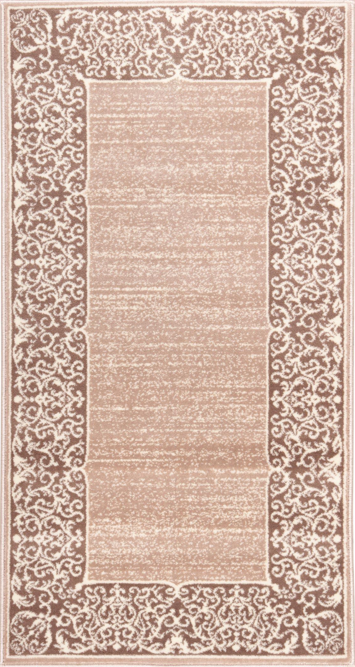 Ковер Karat Sonata 22002/110 0,8x1,5 м прямоугольный Бежево-коричневый (00-00007200)