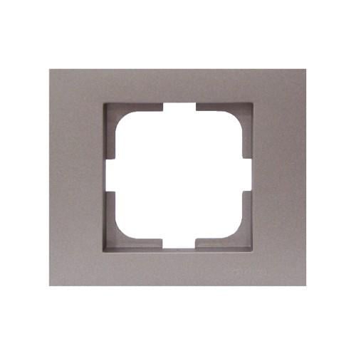 Рамка Ovivo Grano на 1 место универсальная Антрацит (400-130000-096)