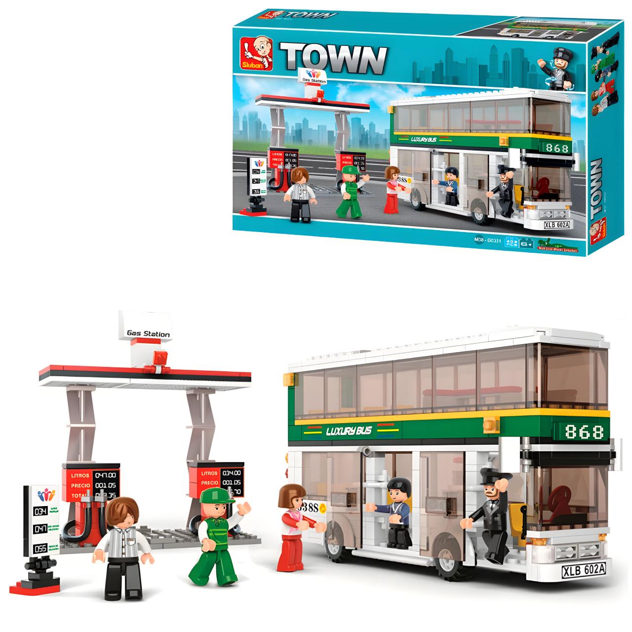 Конструктор Sluban Двухэтажный автобус 403 дет. (M38-B0331)