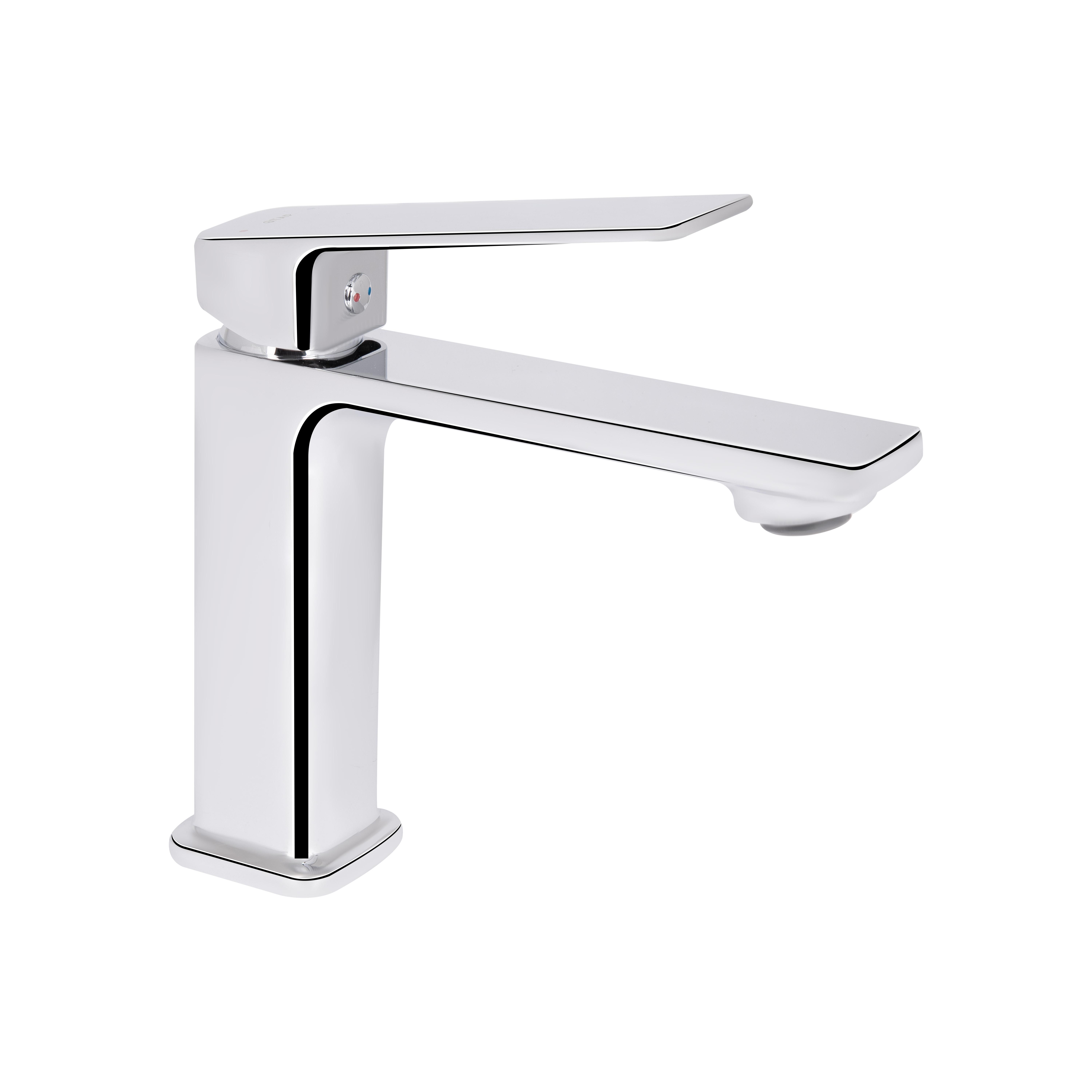 Змішувач для раковини низький Qtap k26 Capricorn Chrome (QTCAP1060102C48219)