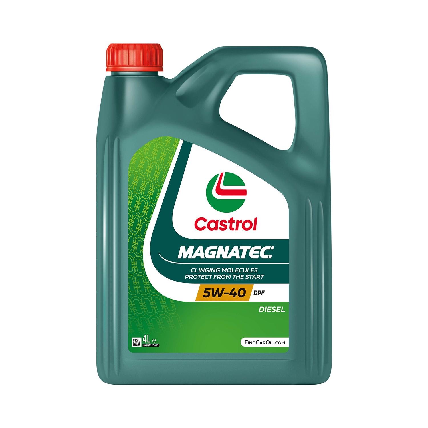 Моторное масло Castrol MAGNATEC 5W-40 DPF 4 л