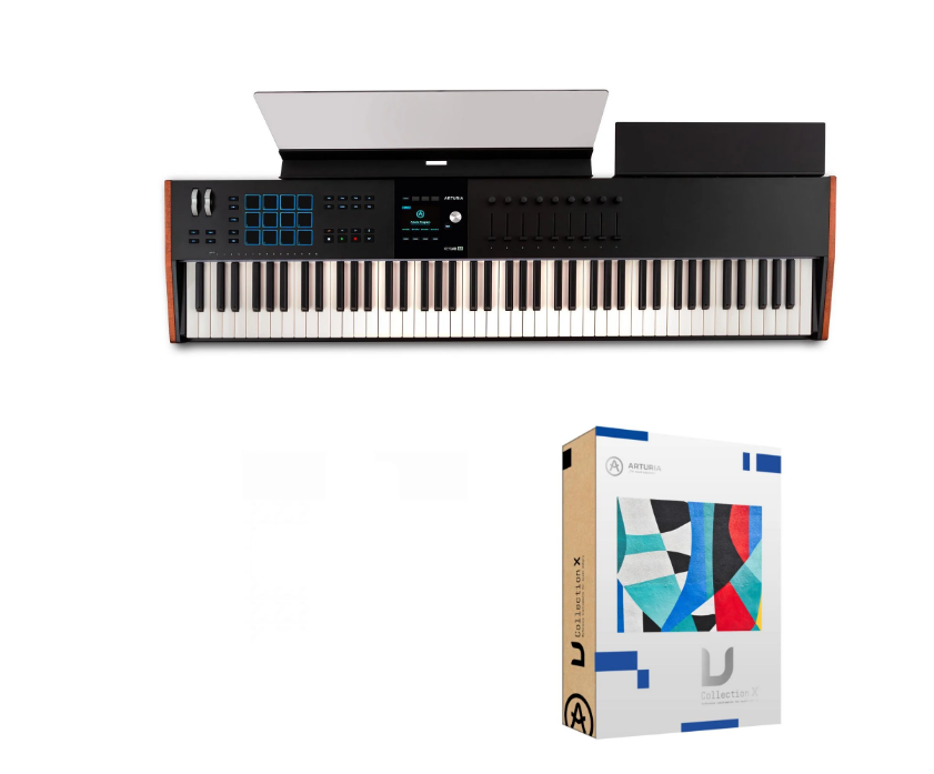 MIDI-клавиатура Arturia KeyLab 88 mk3 Black/V Collection X (27229456)