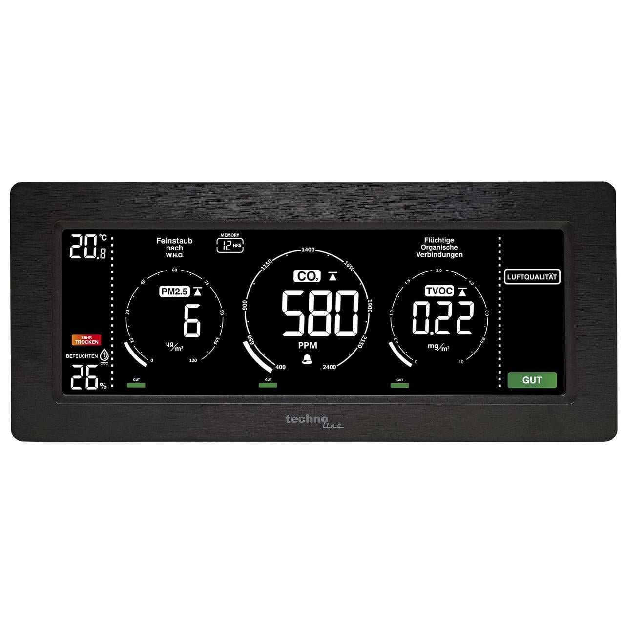 Метеостанция Technoline WL1035 Black (WL1035) - фото 5 Метеостанция Technoline WL1035 Black (WL1035) - фото 5