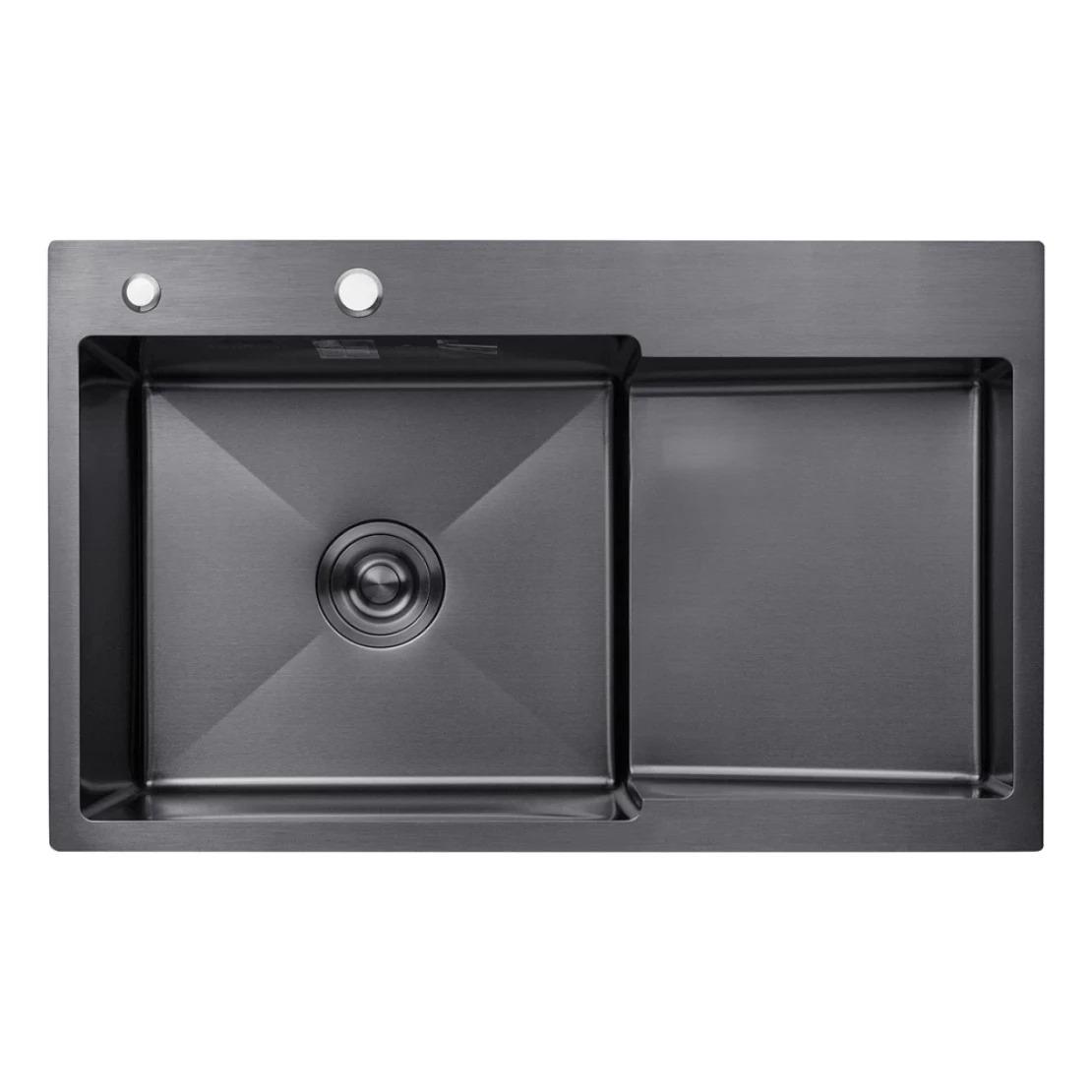 Мийка кухонна Kroner KRP Schwarze 3,0/1,0 мм (7848LHMPVD)