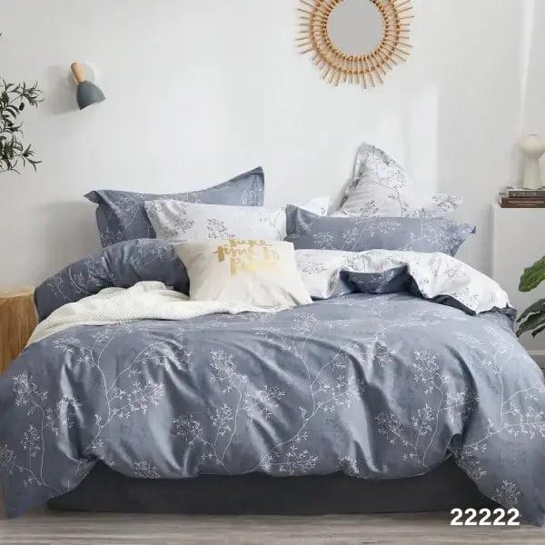 Комплект постельного белья Viluta 22222 с простыней на резинке двуспальный (1067)