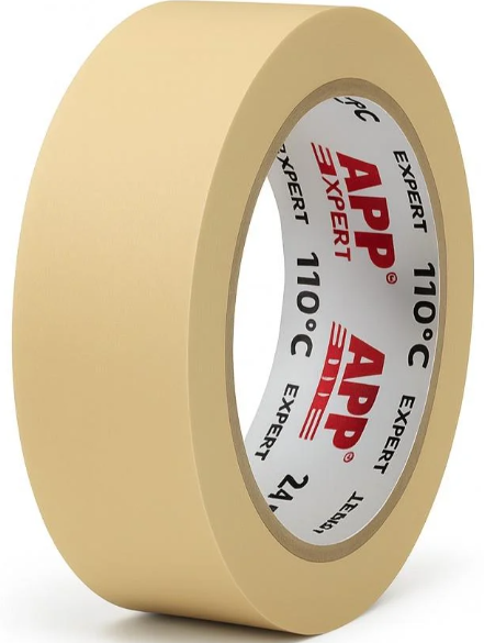 Малярний скотч APP 24 мм Expert 110°С 45 м (904053) Малярний скотч APP 24 мм Expert 110°С 45 м (904053)