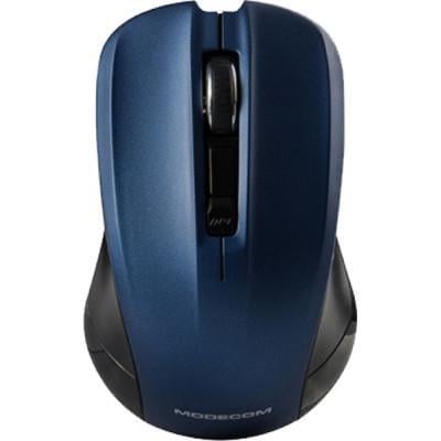 Компьютерная мышка беспроводная Modecom MC-WM9.1 4 кнопки 1600 dpi Черно-синий (36260629)