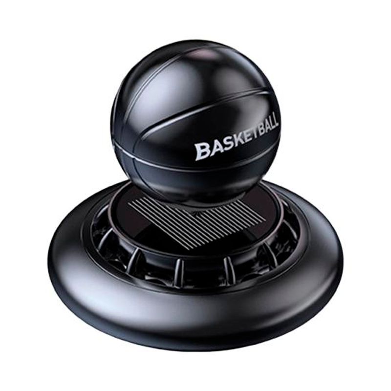 Ароматизатор для авто Баскетбольный мяч Цветочный на солнечных батареях (1984873938)