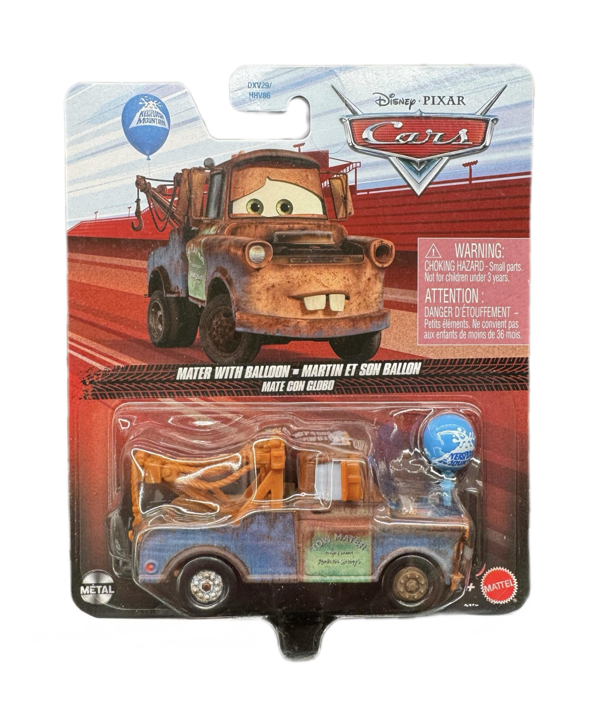 Іграшкова машинка Mattel Disney Pixar Тачки Метр Сирник з повітряною кулькою (36601173)