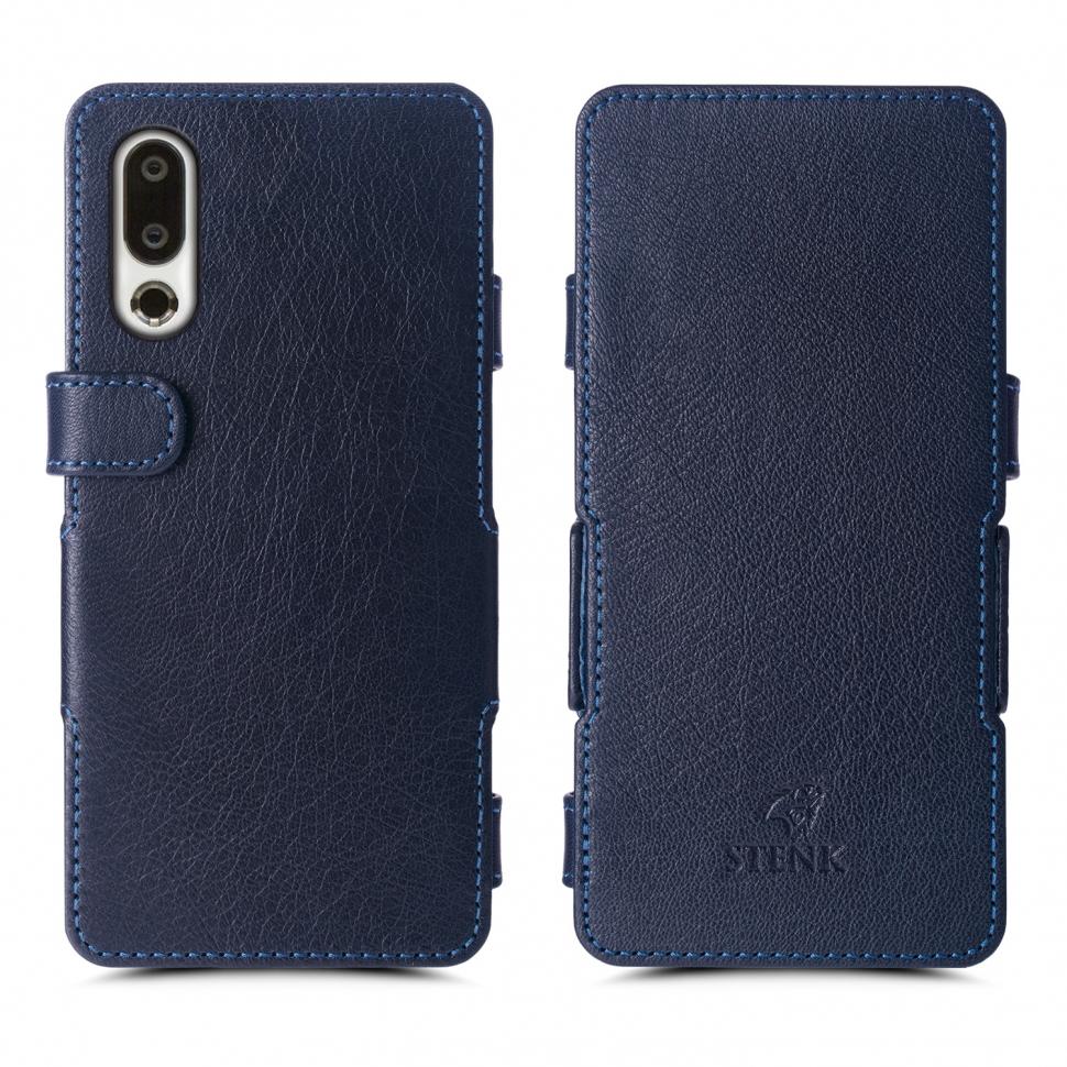 Чехол книжка Stenk Prime для Meizu 16s Синий (66461)