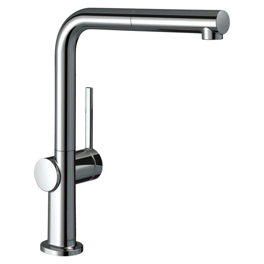Кухонний змішувач HANSGrohe TALIS M54 72809000 з висувним виливом (77450)