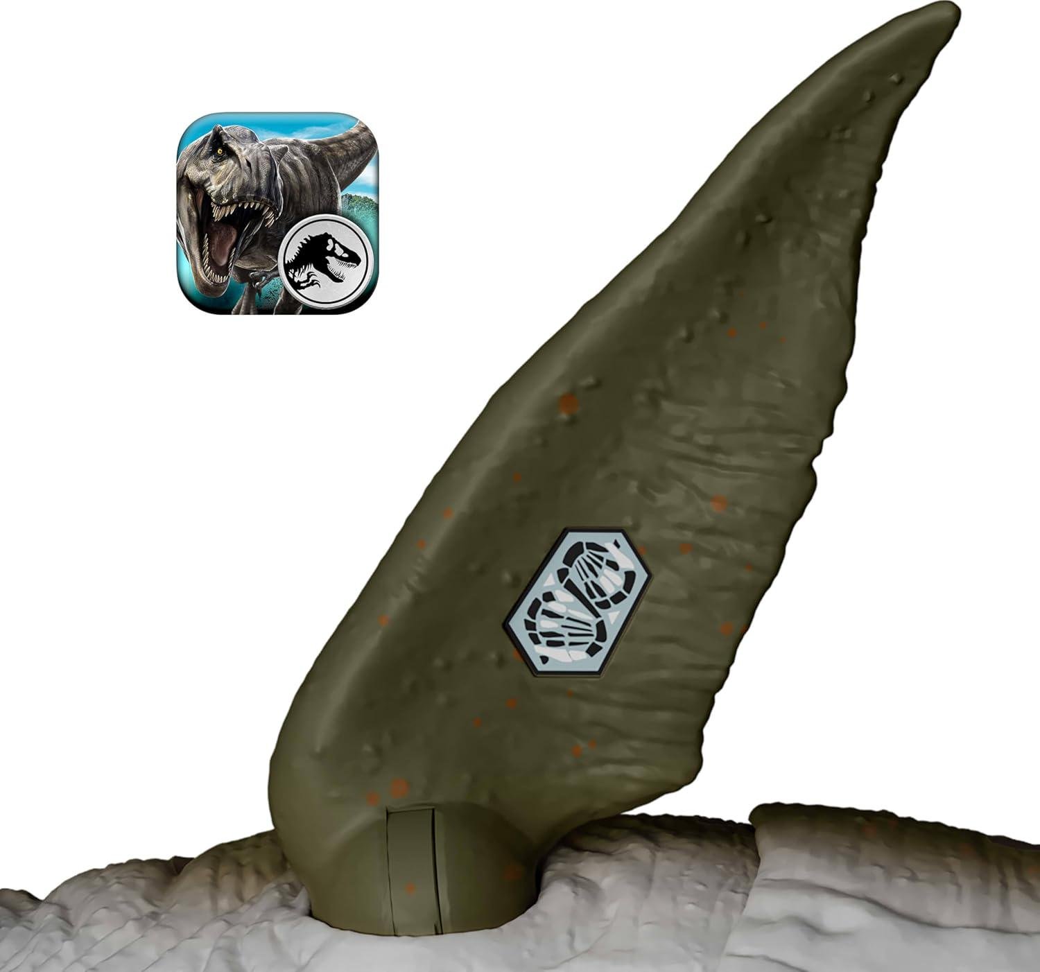 Дитяча ігрова фігурка Jurassic World Rebirth Bite N Blast Mosasaurus Action Figure Динозавр (31041210) - фото 4 Дитяча ігрова фігурка Jurassic World Rebirth Bite N Blast Mosasaurus Action Figure Динозавр (31041210) - фото 4