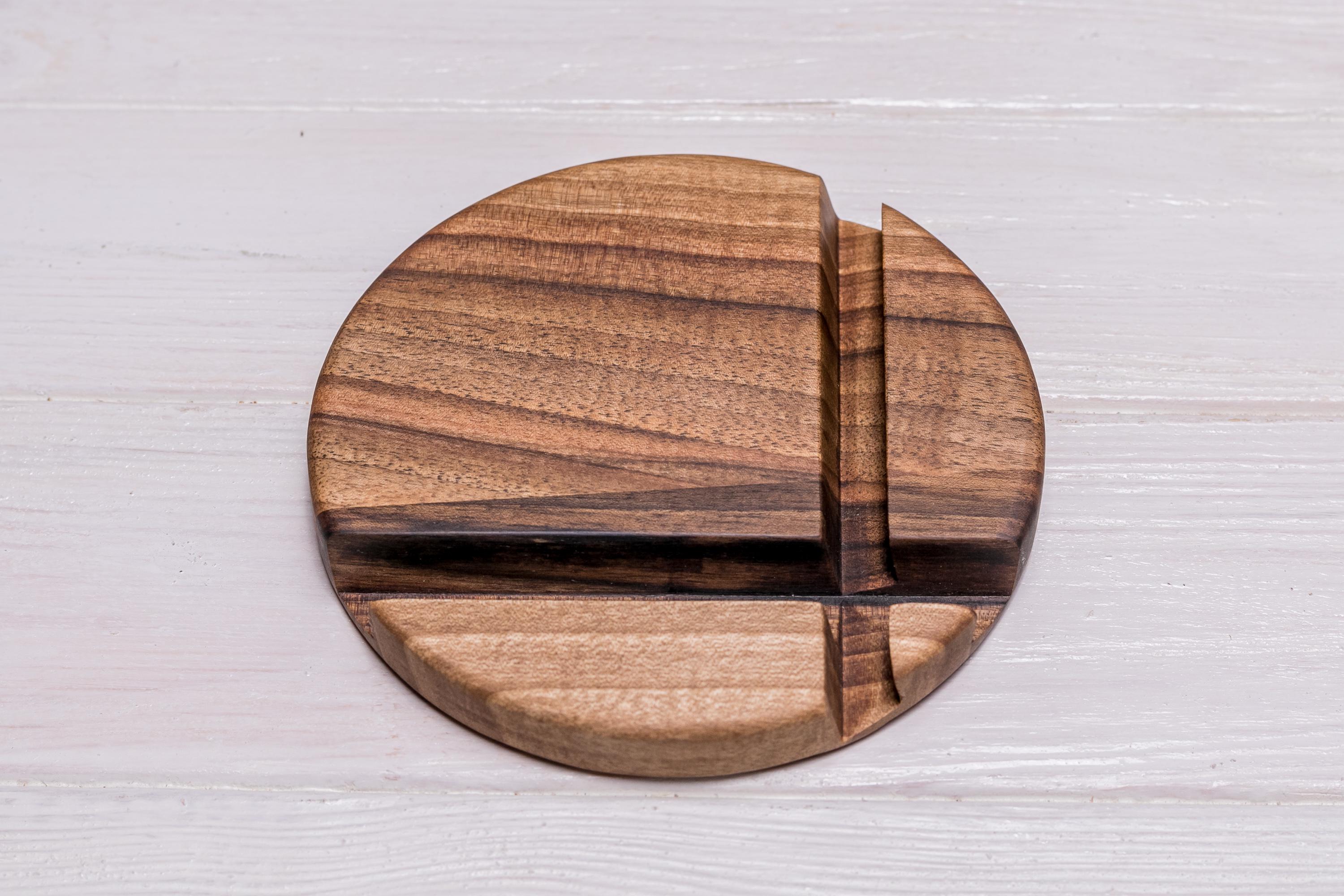 Подставка-держатель EcoWalnut Круг (EW-9)
