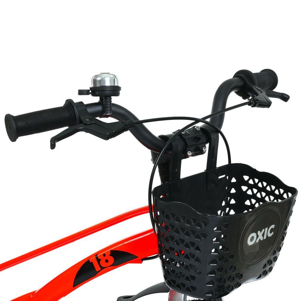 Дитячий велосипед PROF1 Oxic 18" магнієвий з кошиком Помаранчевий - фото 3 Дитячий велосипед PROF1 Oxic 18" магнієвий з кошиком Помаранчевий - фото 3