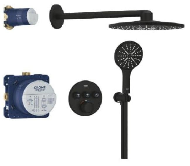 Душевая система скрытого монтажа Grohe Grohtherm SmartControl с Rainshower SmartActive 310 (34863KF0)