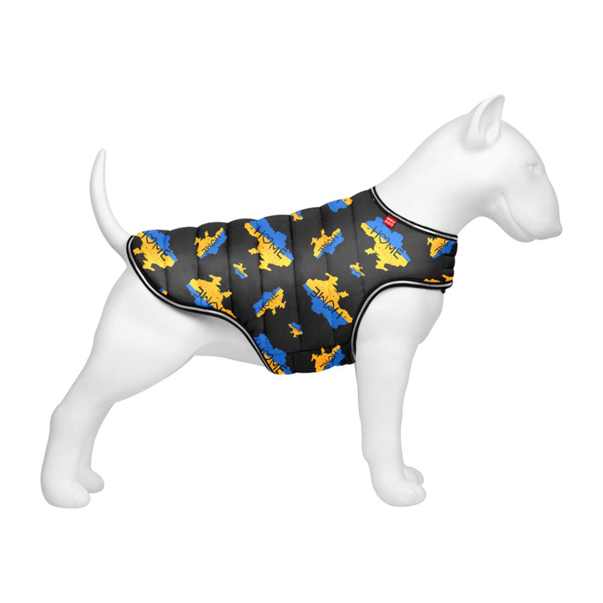 Курточка-накидка для собак Waudog Clothes Дом XS 26х33-41х18-26 см (502-0230 Col)