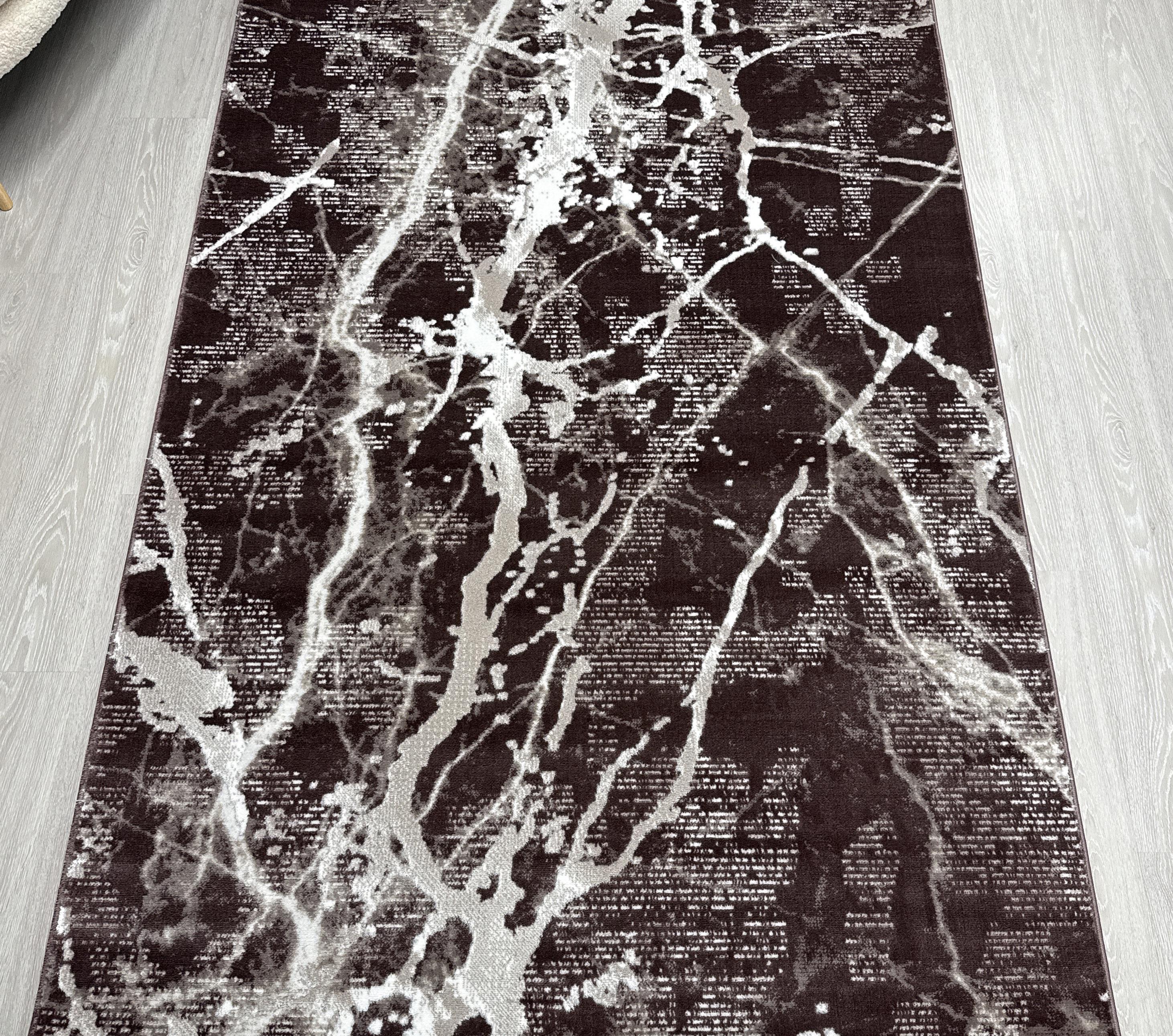 Ковер Mars Run с невысоким ворсом 300x300 см Коричневый (R4640AAK/K5) - фото 1 Ковер Mars Run с невысоким ворсом 300x300 см Коричневый (R4640AAK/K5) - фото 1